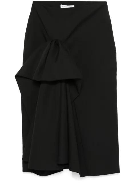 ruffle-detail midi skirt by VIKTOR&ROLF