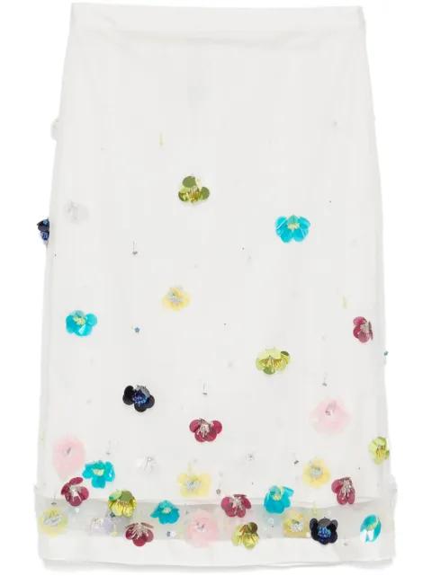 sequin-embellished midi skirt by VIKTOR&ROLF