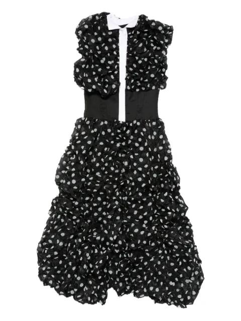 sleeveless flared midi dress by VIKTOR&ROLF