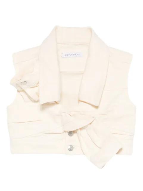 tie-detail top by VIKTOR&ROLF