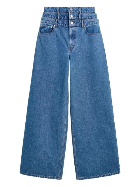 triple-layer waist  jeans by VIKTOR&ROLF