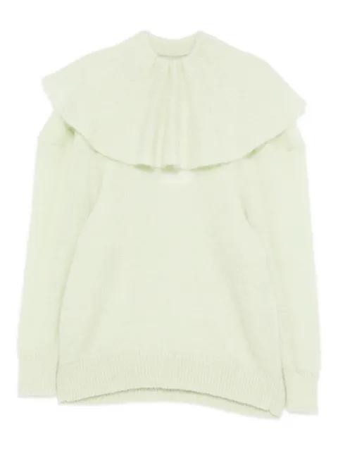 volant ruffled-neck sweater by VIKTOR&ROLF