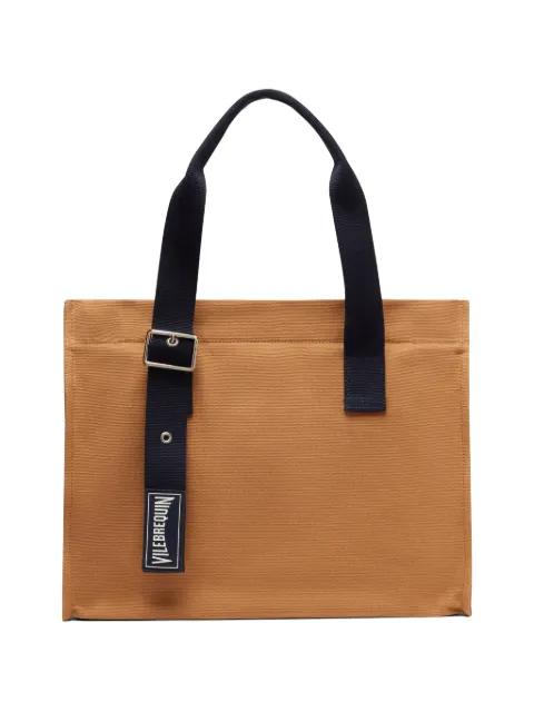 Bagmu adjustable-handle patch beach bag by VILEBREQUIN