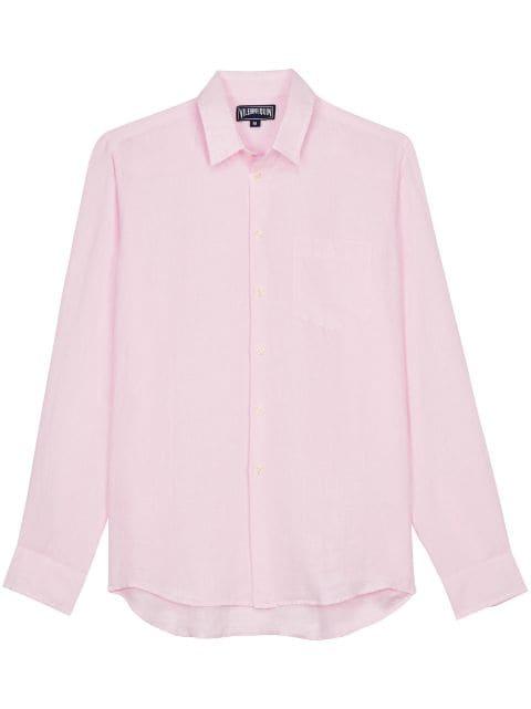 Caroon organic linen shirt by VILEBREQUIN