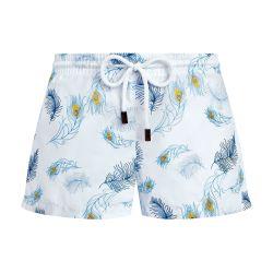 Eyes of the wind embroidered swim shorts by VILEBREQUIN