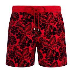 Flowers flocked swim shorts by VILEBREQUIN