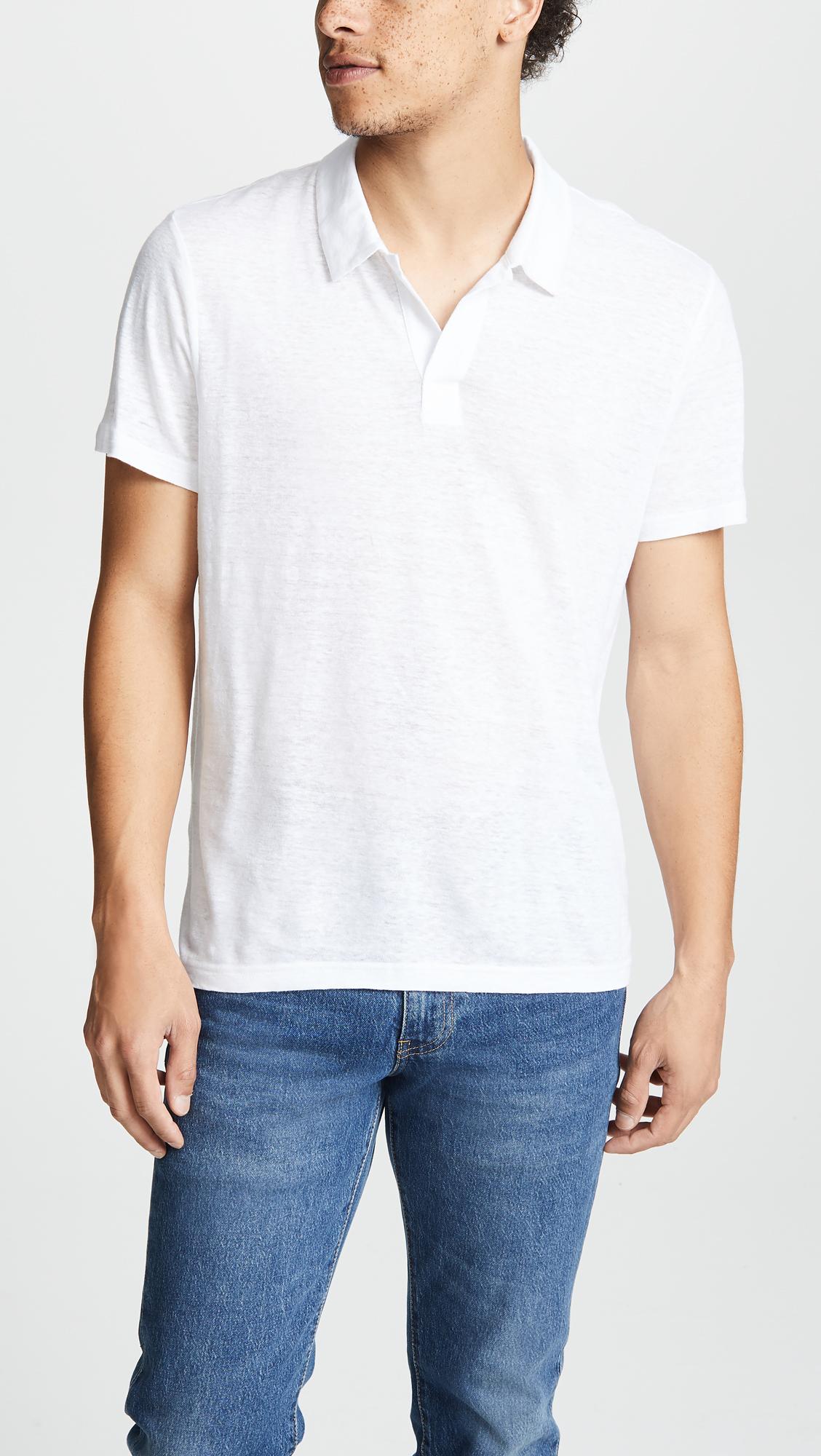Linen Pyramid Polo Shirt by VILEBREQUIN