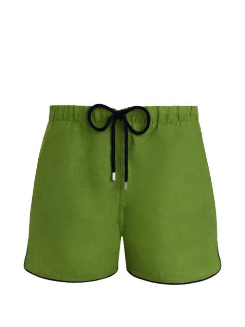 Maurice drawstring linen swim shorts by VILEBREQUIN