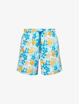 Moorea Floral-Print Swim Shorts by VILEBREQUIN