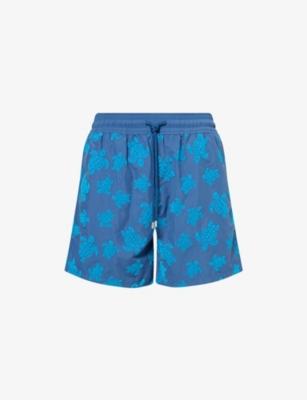 Moorea Turtle-Print Swim Shorts by VILEBREQUIN
