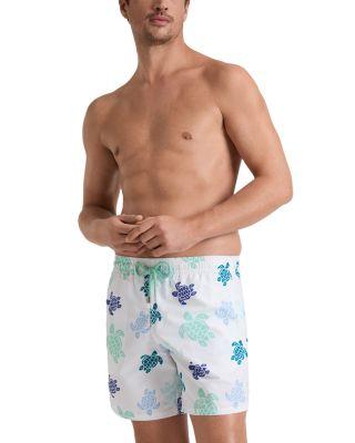 Multicolor Tortoise 5.9" Swim Shorts by VILEBREQUIN