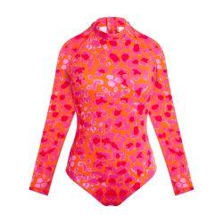 New leopard long sleeves one-piece rashguard by VILEBREQUIN