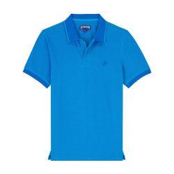Plain organic cotton color-changing polo shirt by VILEBREQUIN