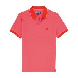 Plain organic cotton color-changing polo shirt by VILEBREQUIN