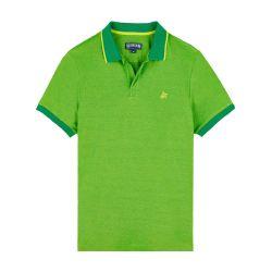 Plain organic cotton color-changing polo shirt by VILEBREQUIN
