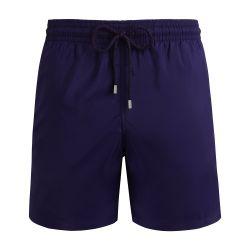 Plain ultra-lightweight and foldable swim shorts by VILEBREQUIN