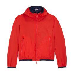 Reversible Micro Round Turtles windbreaker by VILEBREQUIN