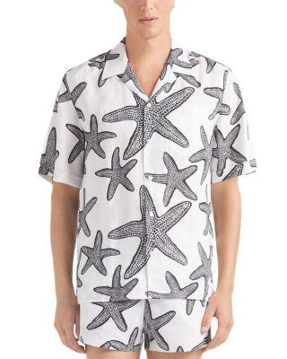 Short Sleeved Solid Linen Shirt by VILEBREQUIN