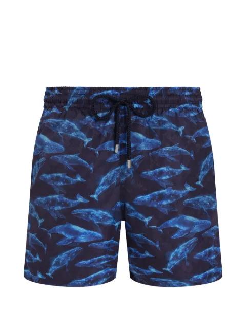 Sparkling Whales swim shorts by VILEBREQUIN