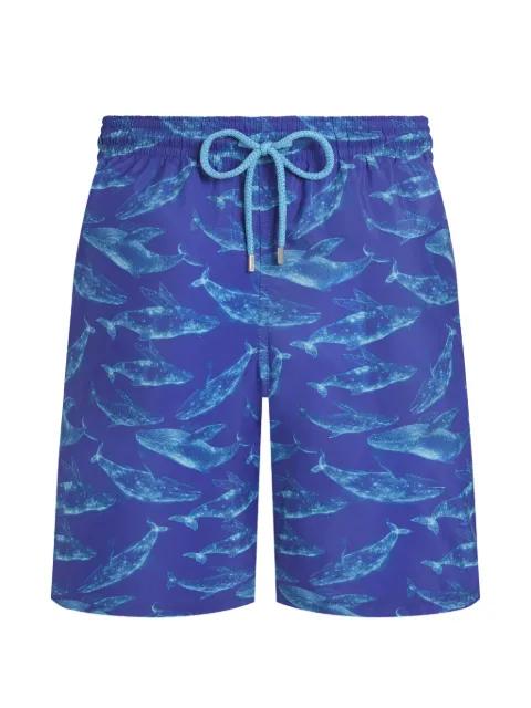 Sparkling Whales swim shorts by VILEBREQUIN