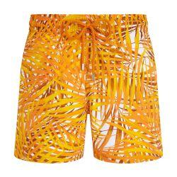 Stretch palm leaves swim shorts by VILEBREQUIN