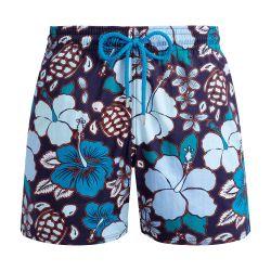 Stretch swim shorts Tropical Turtles by VILEBREQUIN