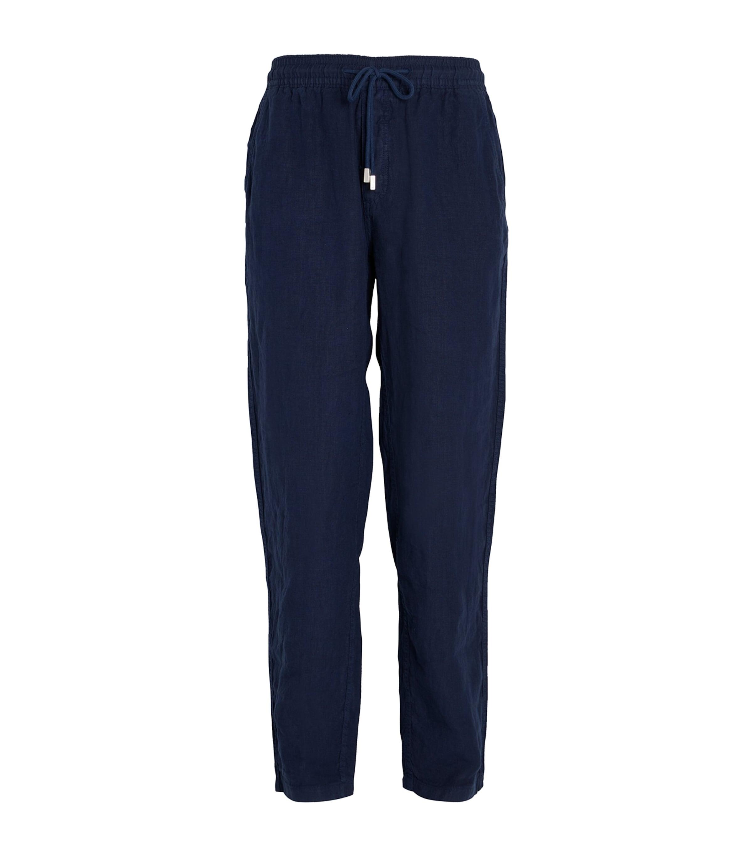 Vilebrequin Linen Pacha Drawstring Trousers by VILEBREQUIN
