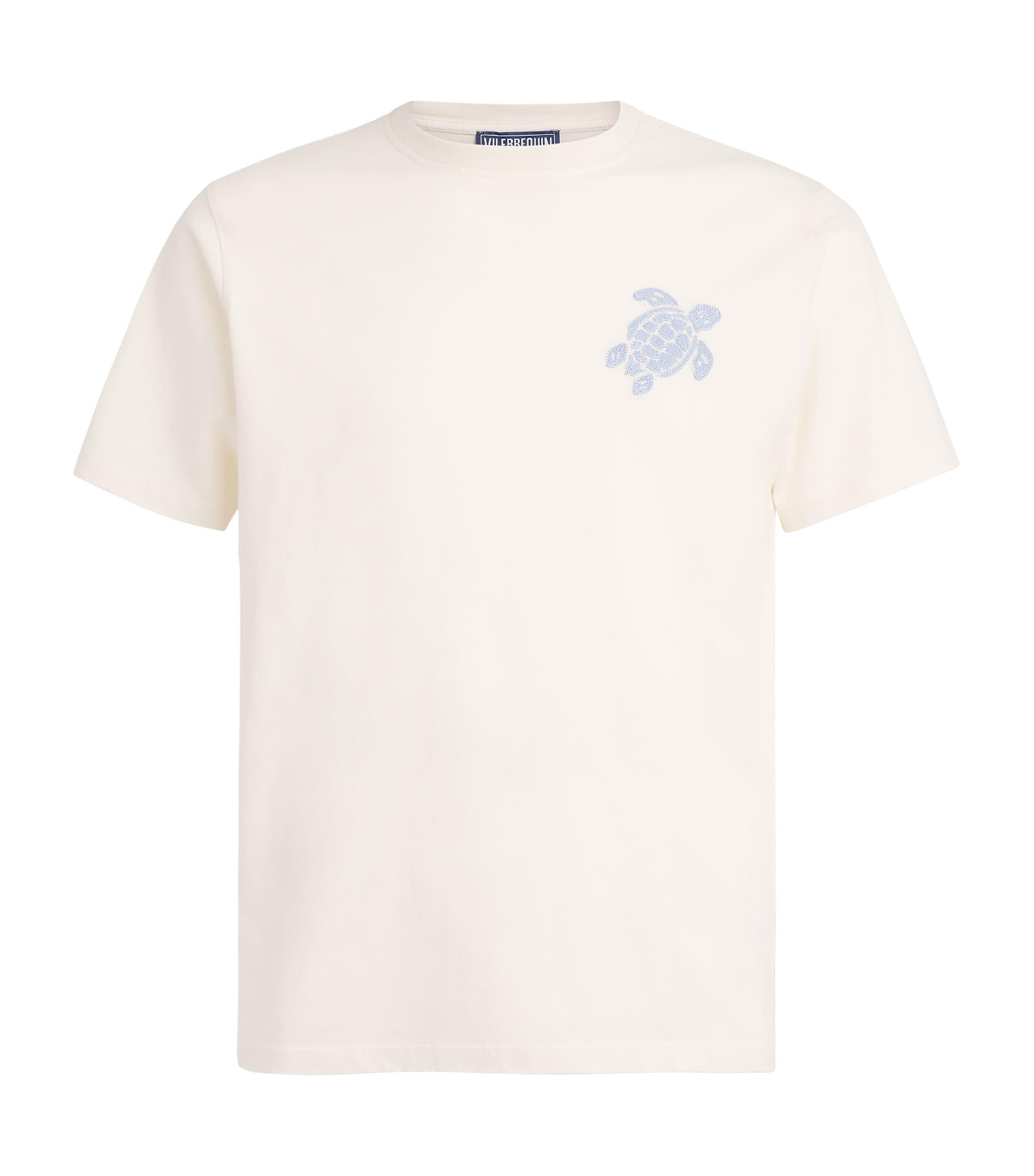 Vilebrequin Organic Cotton Embroidered T-Shirt by VILEBREQUIN