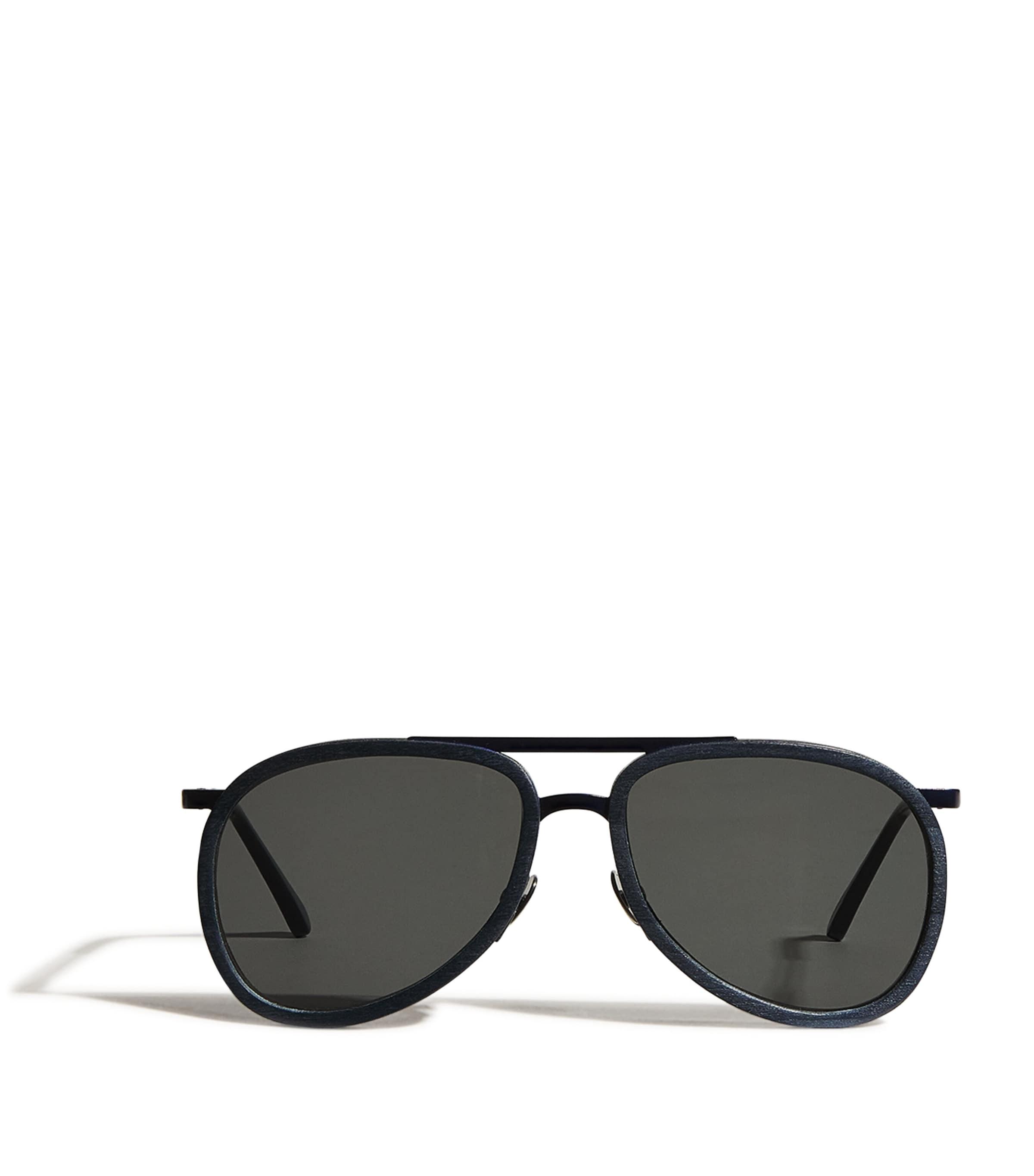 Vilebrequin x Shelter Wood Frame Sunglasses by VILEBREQUIN
