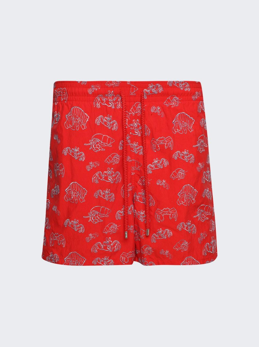 X Mistral Swim Trunks Red  | The Webster by VILEBREQUIN