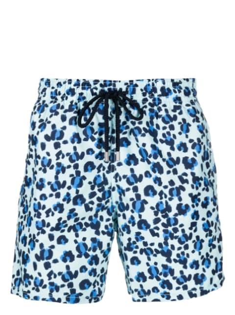 abstract-pattern swim shorts by VILEBREQUIN