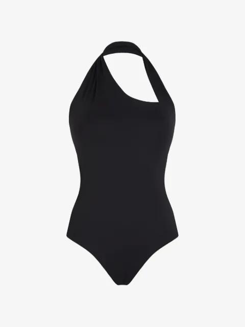 asymmetric halterneck swimsuit by VILEBREQUIN