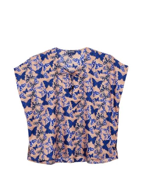 butterfly tassel blouse by VILEBREQUIN