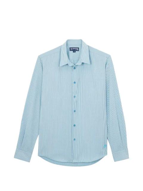 buttoned striped shirt by VILEBREQUIN