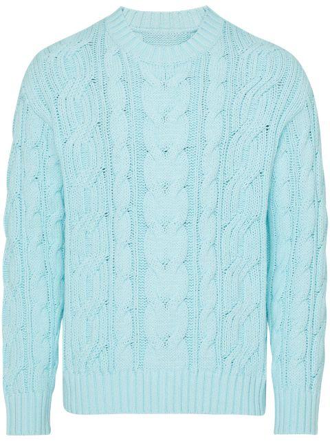 cable-knit sweater by VILEBREQUIN