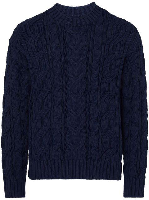 cable-knit sweater by VILEBREQUIN