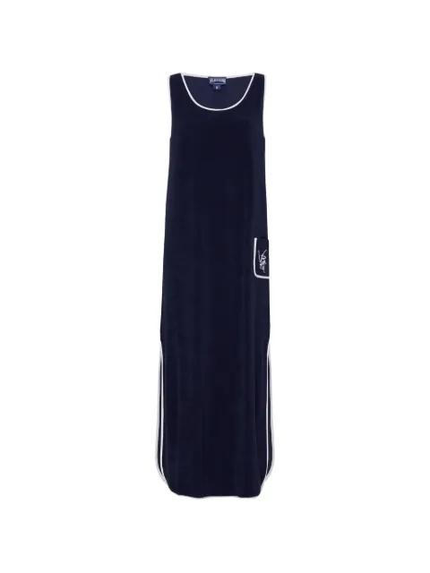 contrasting-trim maxi dress by VILEBREQUIN