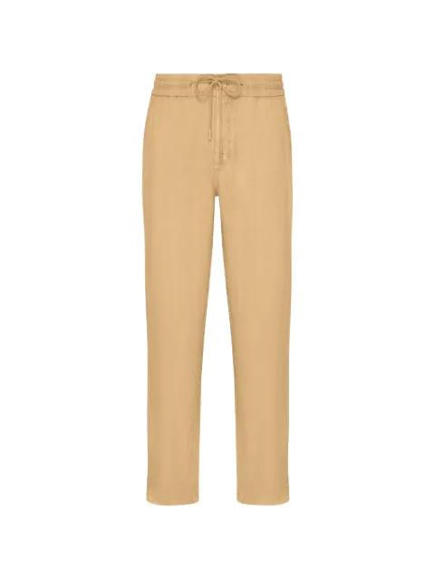 drawstring linen trousers by VILEBREQUIN