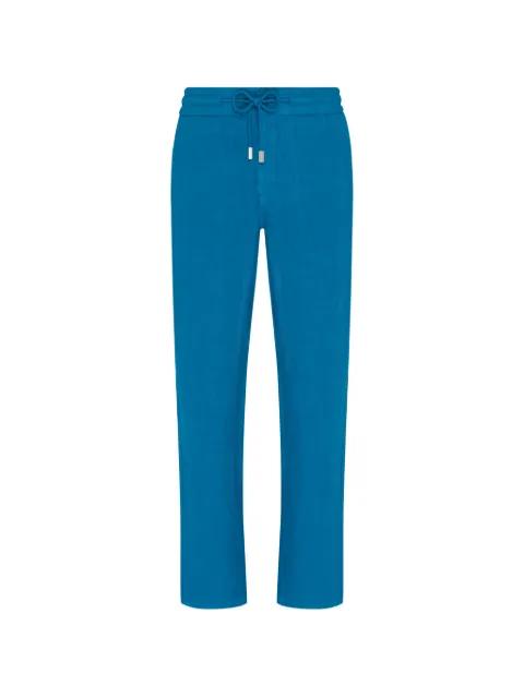drawstring linen trousers by VILEBREQUIN