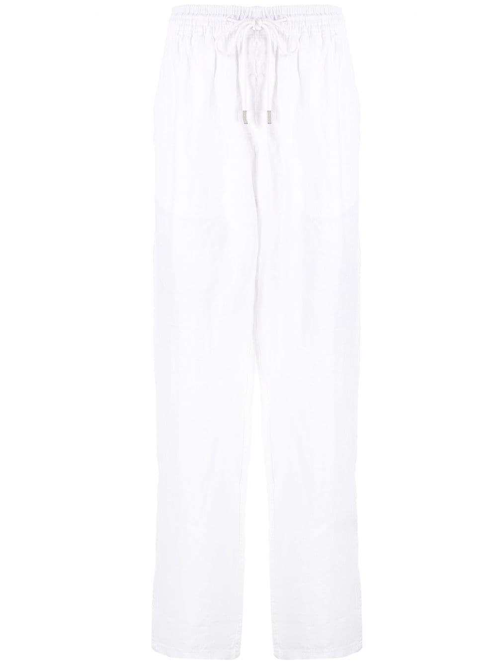 drawstring straight-leg trousers by VILEBREQUIN