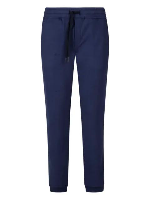 drawstring-waist cotton track pants by VILEBREQUIN