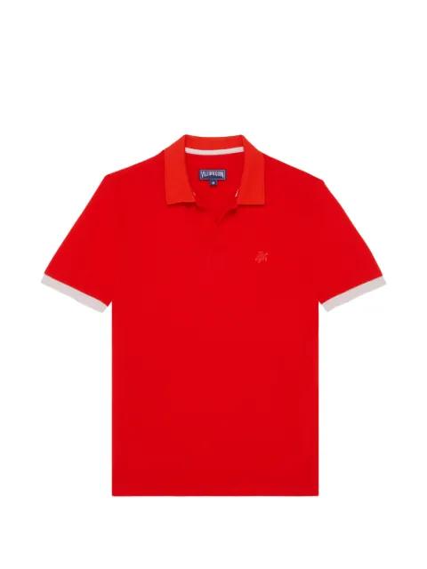 embroidered-logo polo shirt by VILEBREQUIN