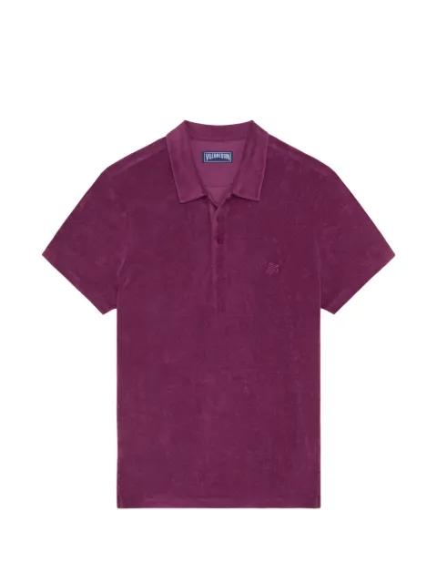 embroidered terry polo shirt by VILEBREQUIN