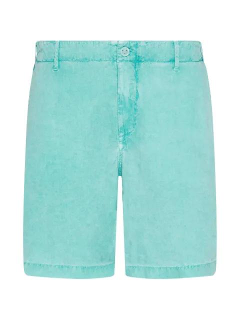 flat-waist flap-pocket bermuda shorts by VILEBREQUIN