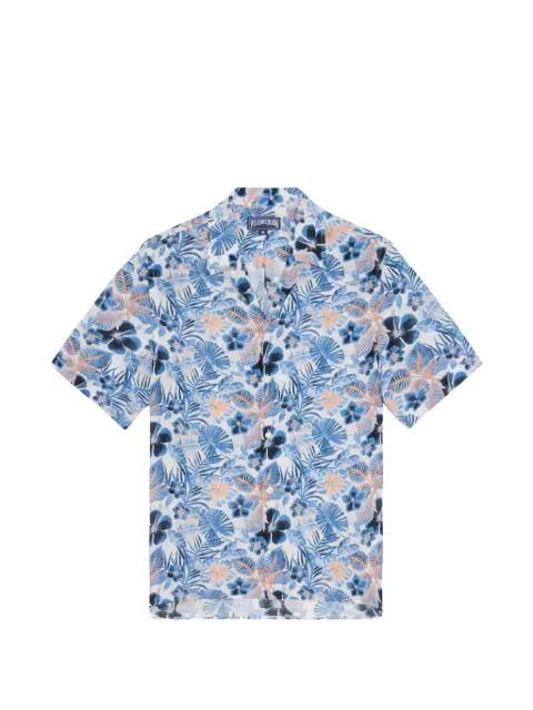 floral-print short-sleeve shirt by VILEBREQUIN