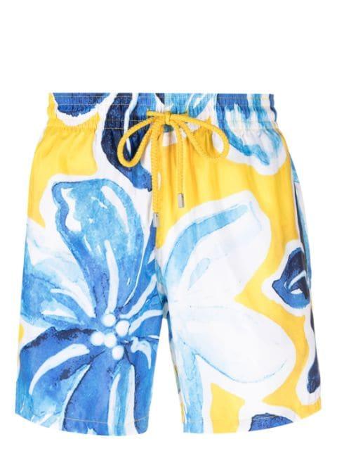 floral-print swim shorts by VILEBREQUIN