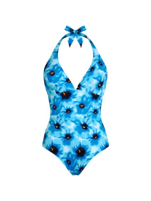 halter-neck low-back swimsuit by VILEBREQUIN