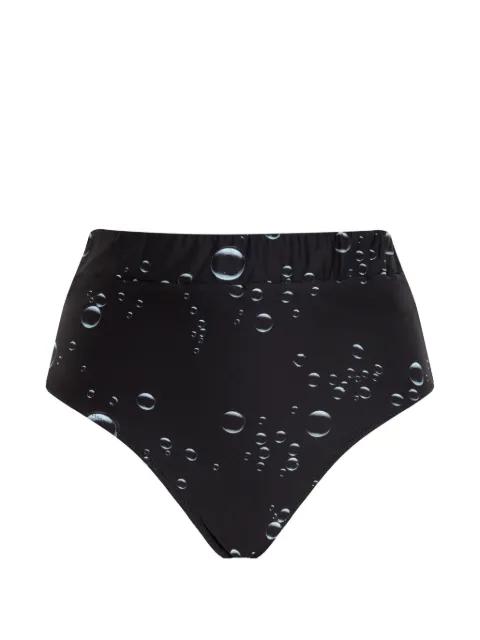 high-waisted bubble bikini bottom by VILEBREQUIN