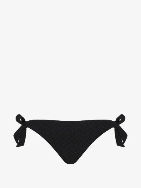 jacquard-chevron bikini bottoms by VILEBREQUIN