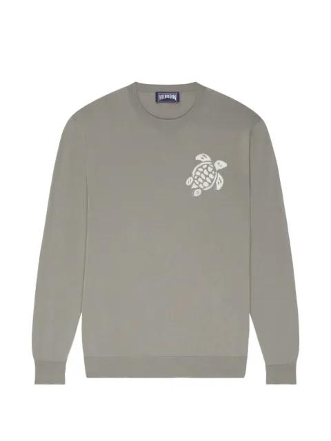 jacquard-turtle sweater by VILEBREQUIN